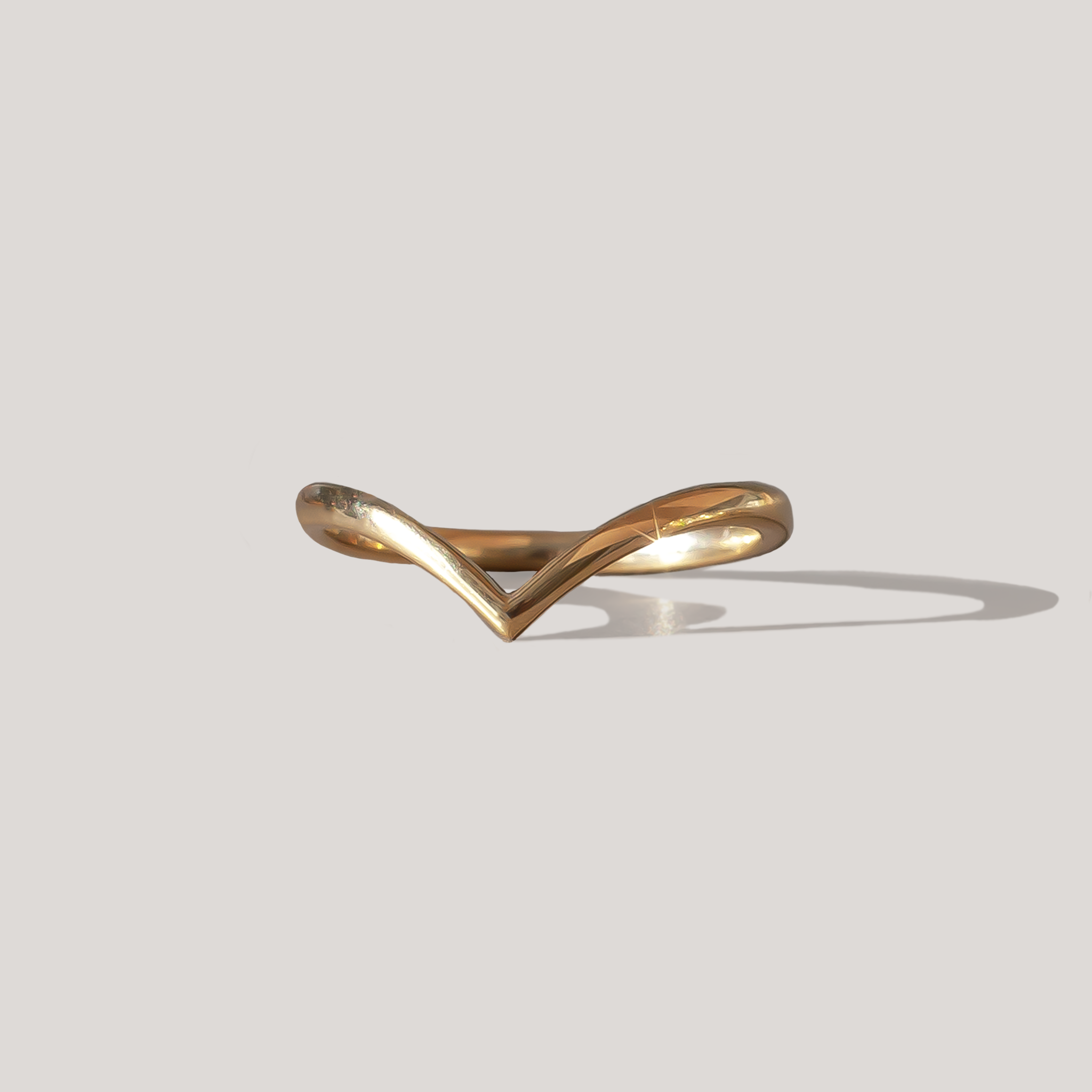 AMOUR — Chevron Ring