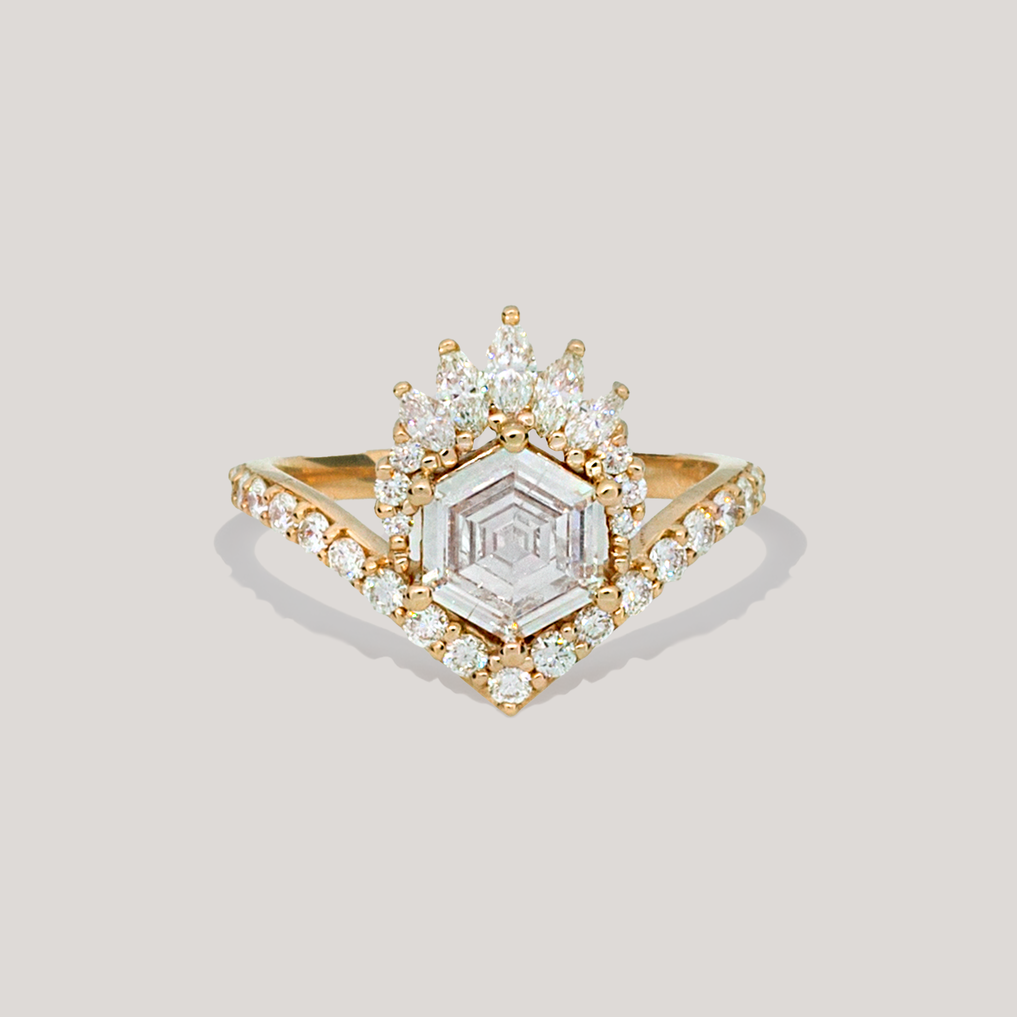 DEVOIR — Hexagon Engagement Ring