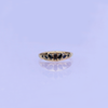 gold signet ring with diamonds