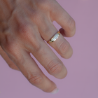 GAEA — Diamond Signet Ring