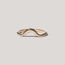 gold wave ring