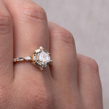 NEBULA — Hexagon Engagement Ring