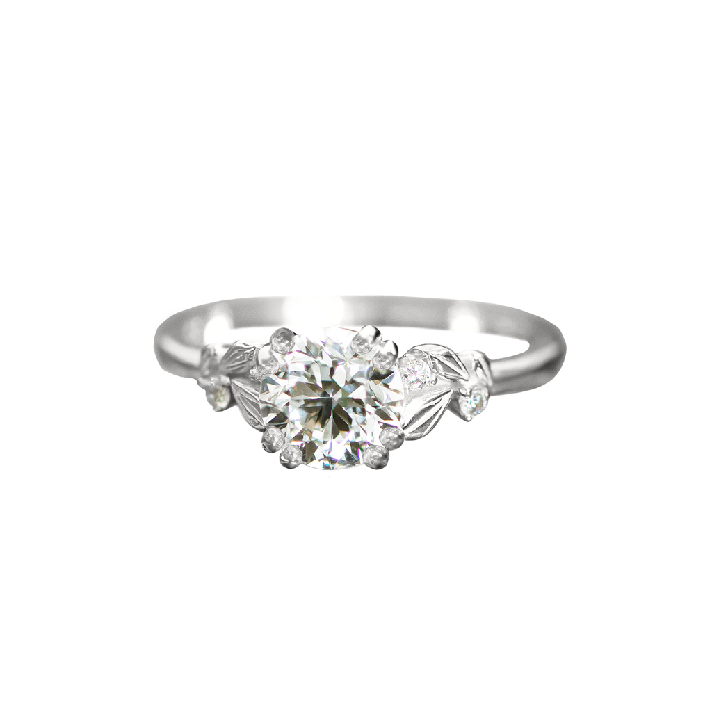 cluster engagement ring