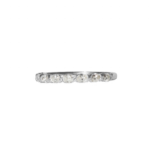 HEAVEN'S CHAMBER — Oval Diamond Eternity Band
