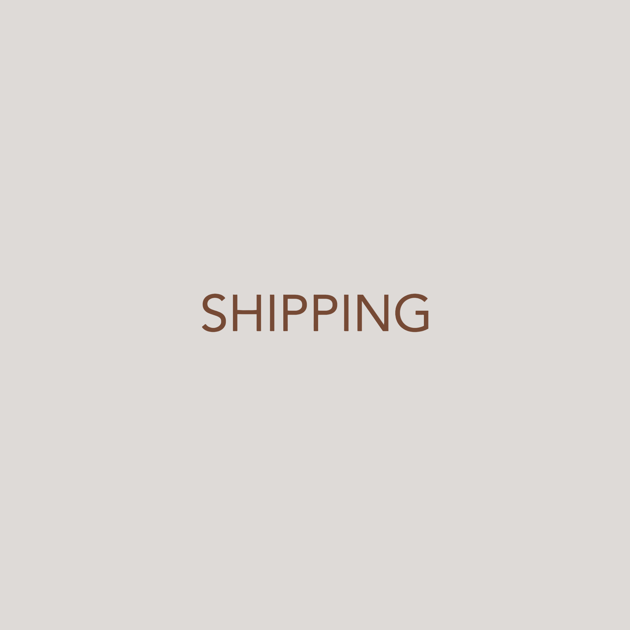 Shipping