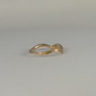 gold wave ring