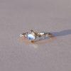 moonstone engagement ring
