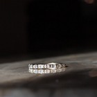 HEAVEN'S CHAMBER — Oval Diamond Eternity Band