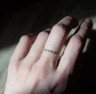 HEAVEN'S CHAMBER — Oval Diamond Eternity Band