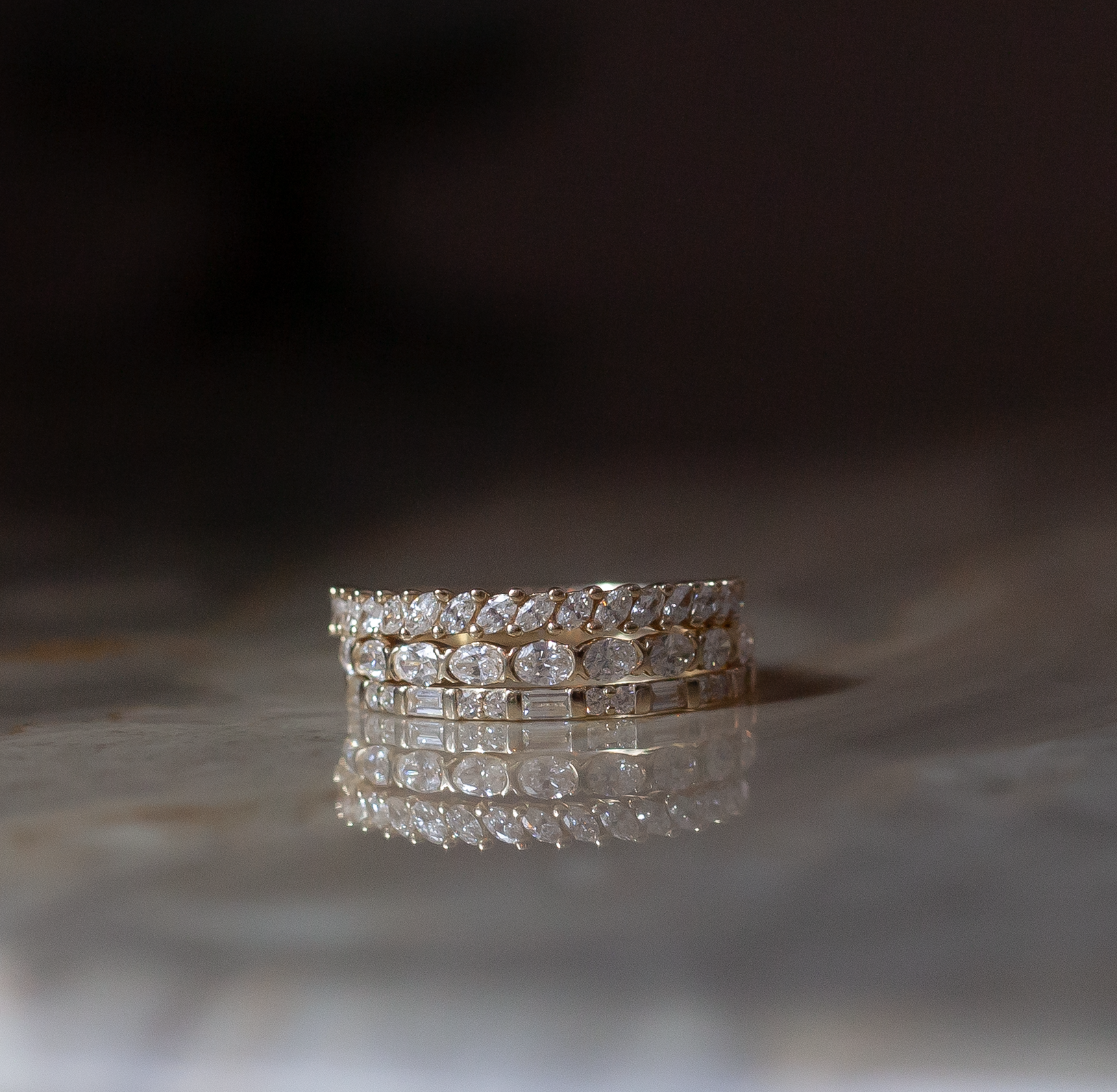 SHAPING PATHS — Baguette Diamond Eternity Band