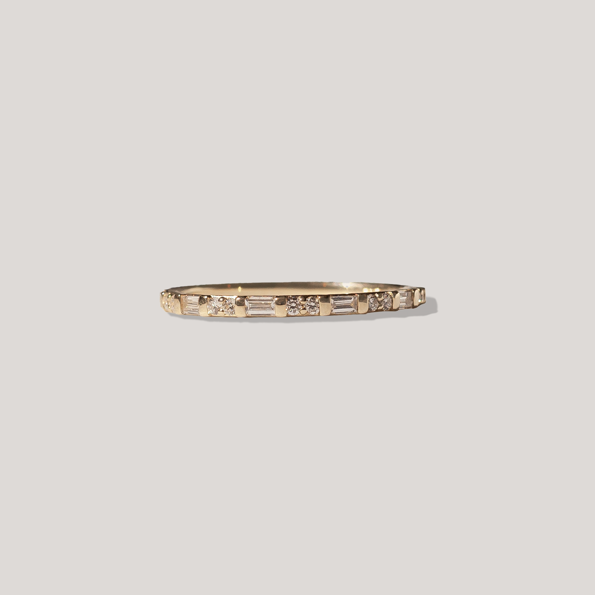 SHAPING PATHS — Baguette Diamond Eternity Band