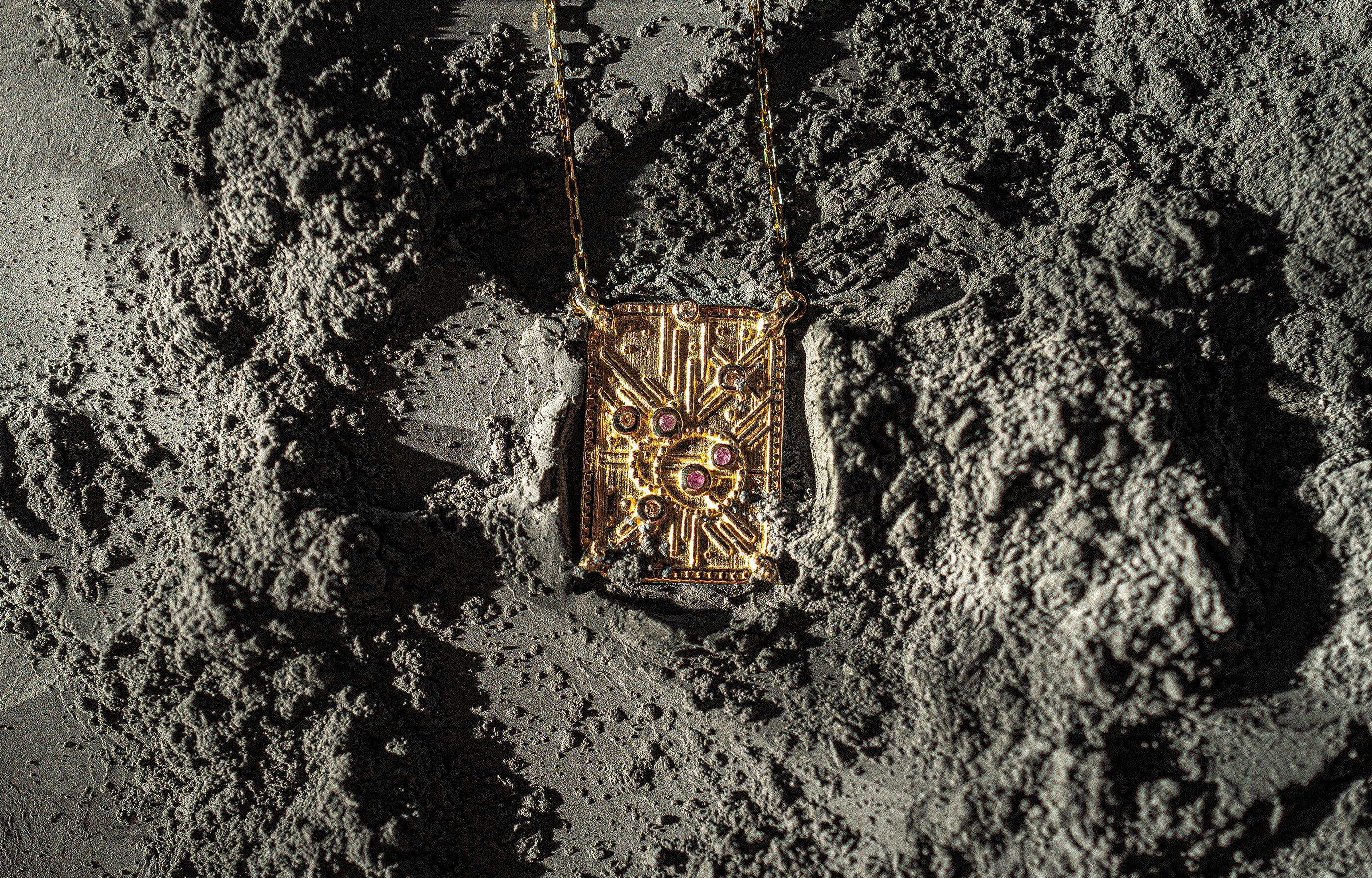 destiny gold charm 14k yellow