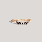 ERIS — Black Diamond Contour Ring