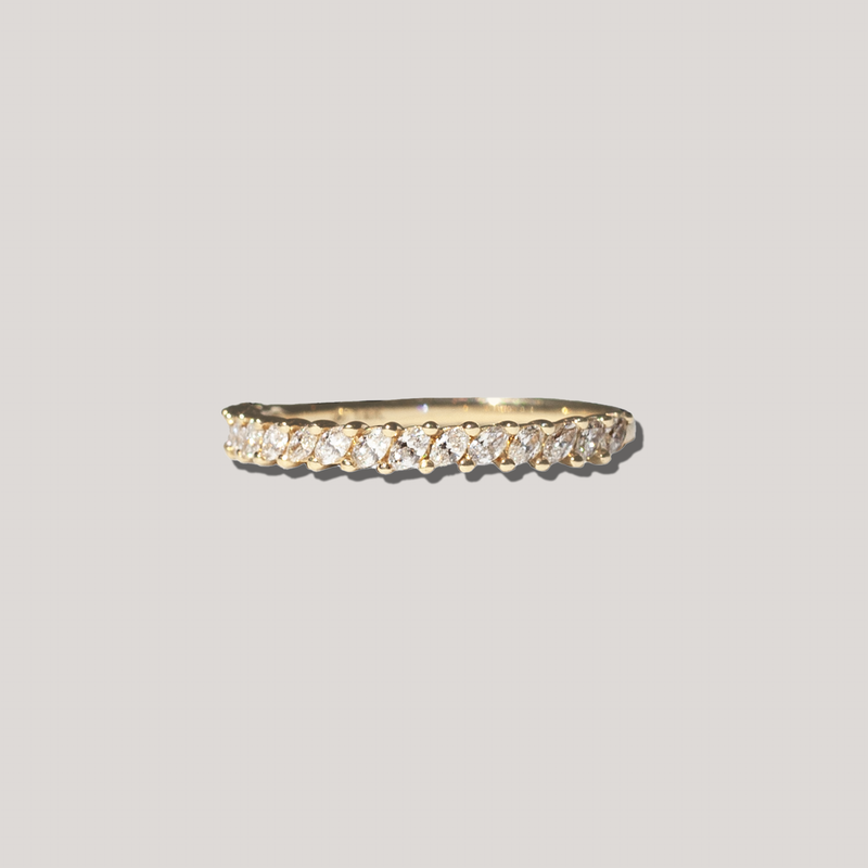 TENDER ECHOS — Marquise Diamond Eternity Band