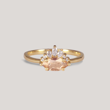 AMOUR — Morganite Diamond Ring
