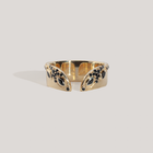 EDORÍA — Black Diamond Open Wedding Ring