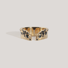 EDORÍA — Black Diamond Open Wedding Ring