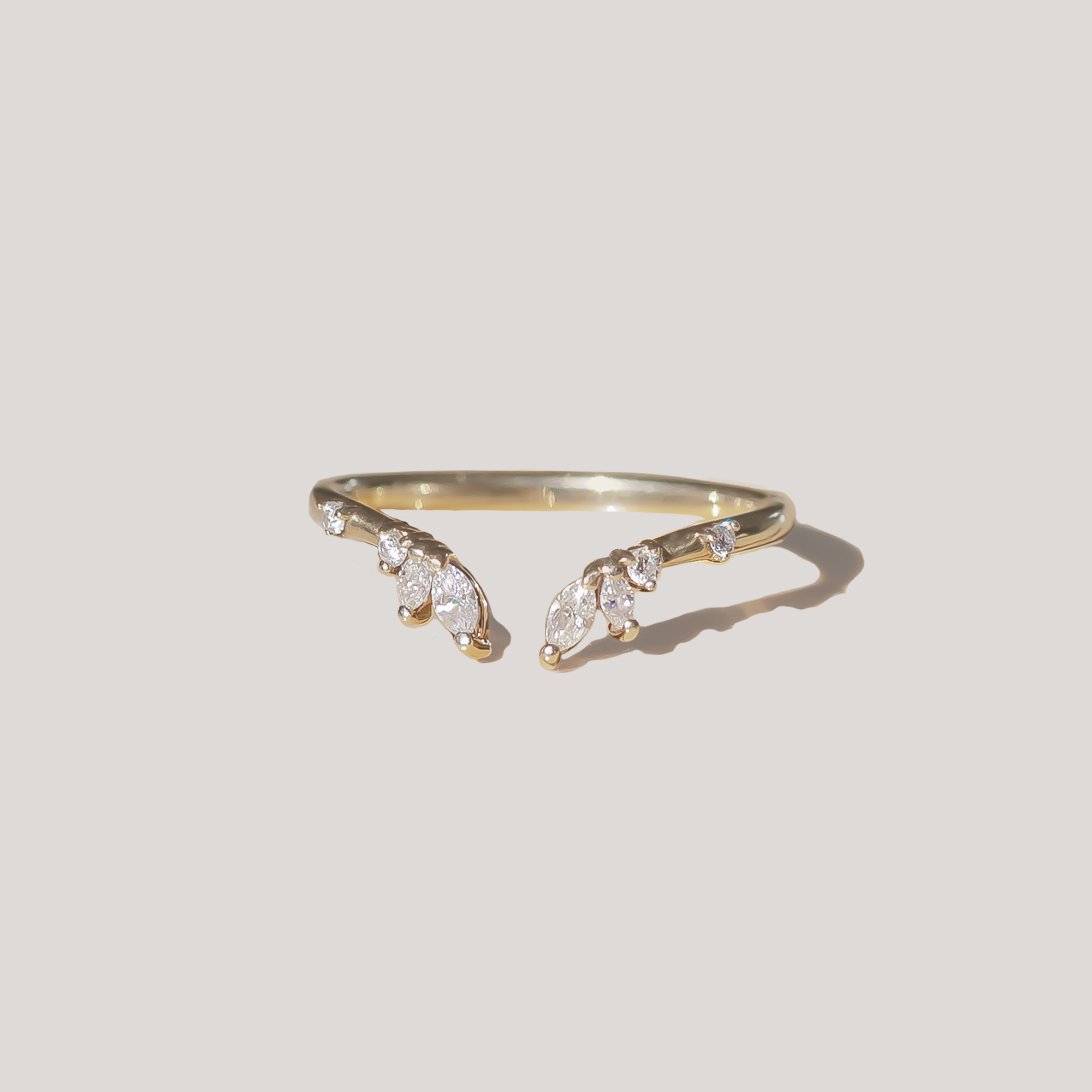 UNCHAINED NAIAD — Open Wedding Ring