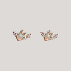 opal diamond earrings