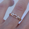 Contour band has a gentle wave design to trace and pair with any engagement ring, whether it’s a solitaire or a halo. This ring is also a perfect everyday stackable ring that can be stacked with your favourite everyday staples, or worn on its own. Made in 14K solid yellow gold.