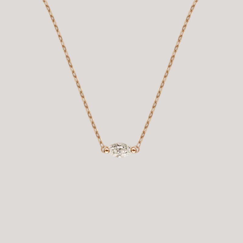 dainty gold necklace