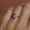 pear shaped diamond engagement ring