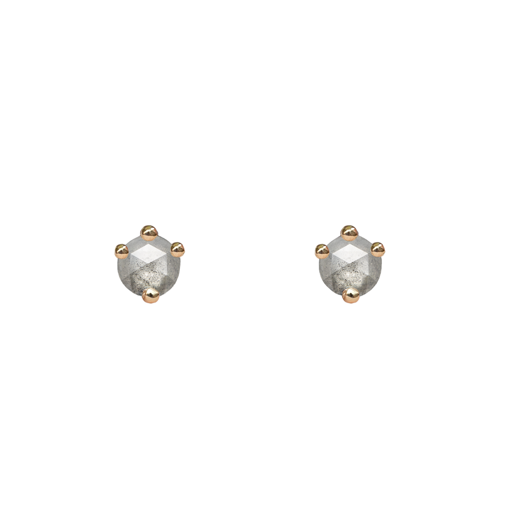 Salt and 2025 pepper diamond earrings