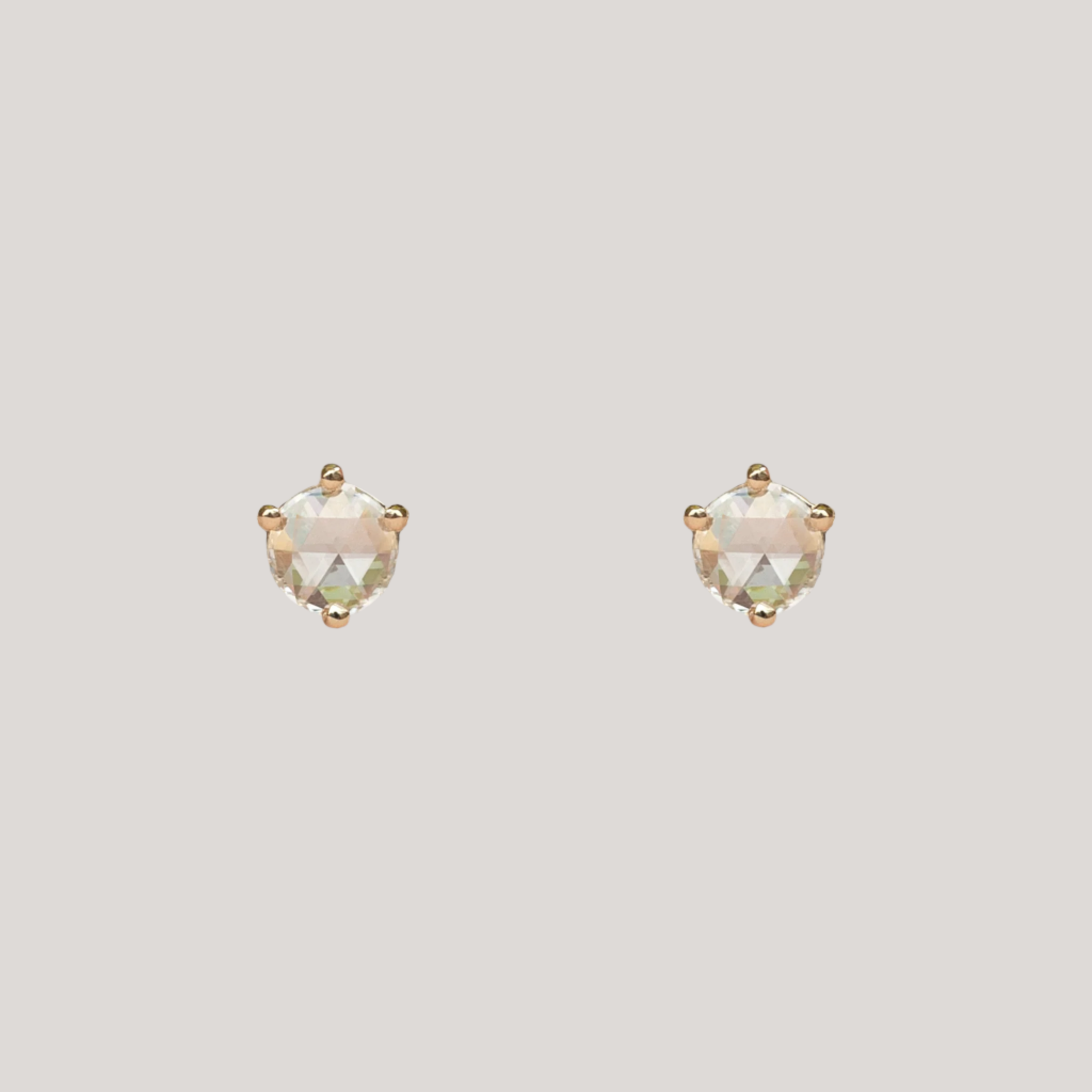 dainty diamond studs