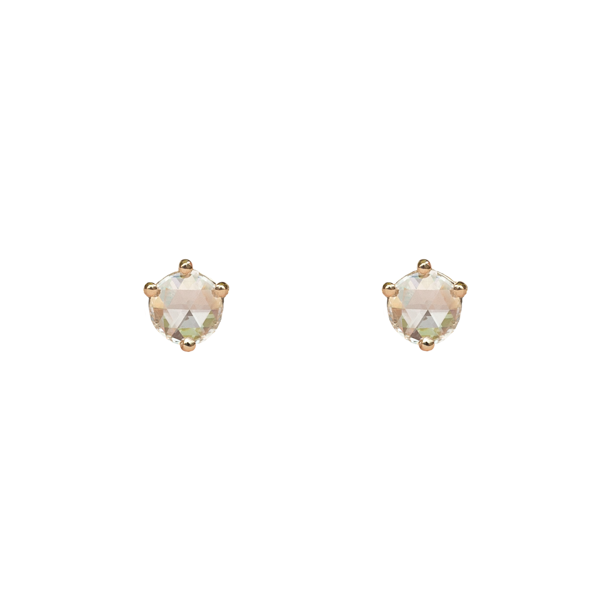 delicate gold studs